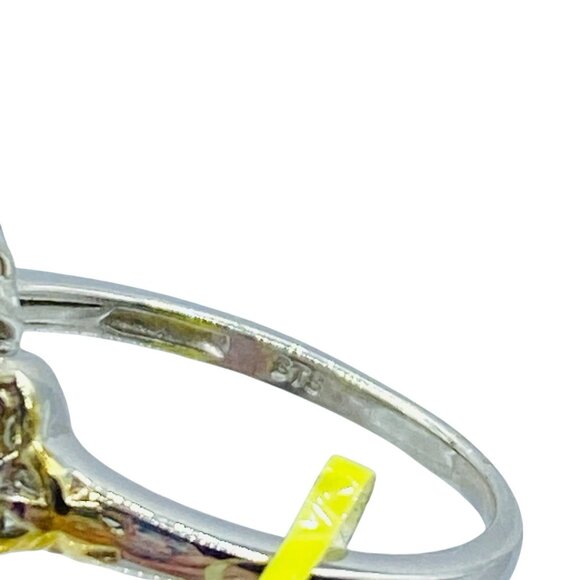 NWT Chuck Clemency Sterling Silver 925 Peridot Garnet Cluster Ring Size 10.25 - Picture 7 of 10